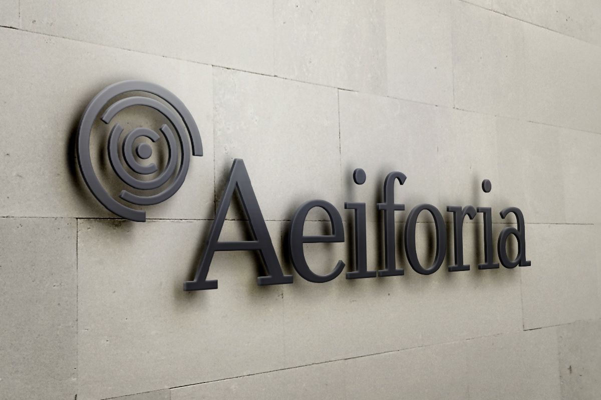 Das Logo für Aeiforia GmbH ist eine Kreation und Referenz der WOA Designagentur