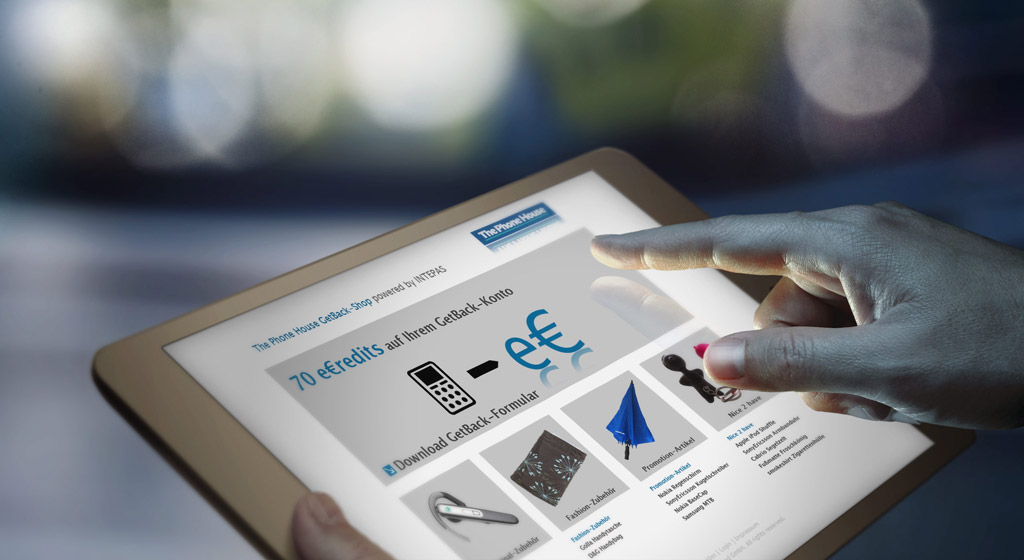 Referenz der WOA Werbeagentur Wiesbaden-Frankfurt für The Phone House Microsite in Kooperation mit INTEPAS