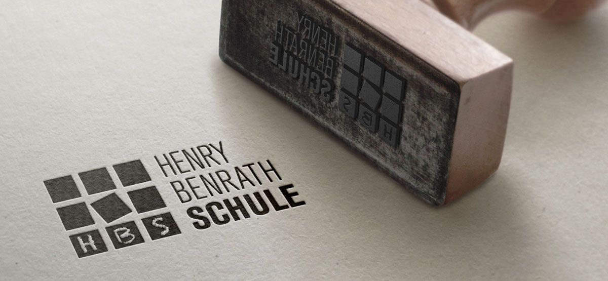 Schullogo gestalten: die neue HBS in Friedberg mit eigenem Corporate Design