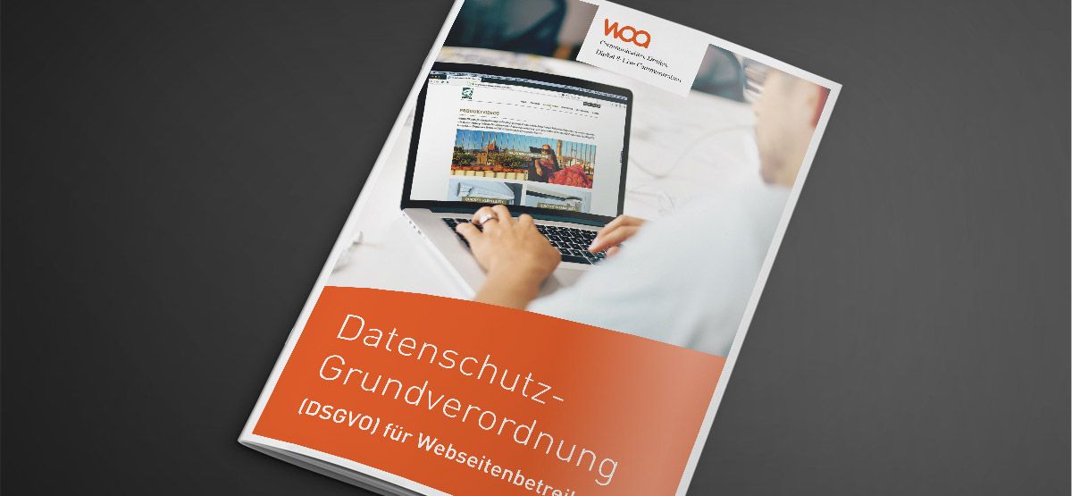 Die Datenschutzgrundverordnung einfach und kompakt zusammengefasst als Informationsbroschüre