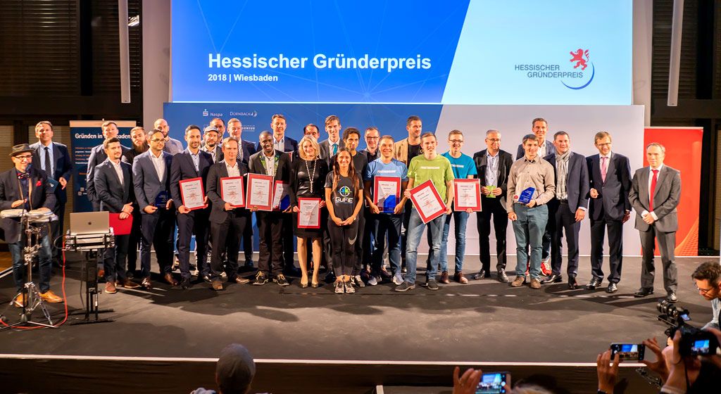 Referenz der WOA Werbeagentur Wiesbaden-Frankfurt für Hessischer Gründerpreis Galaabend und konzeptionelle sowie strategische Beratung